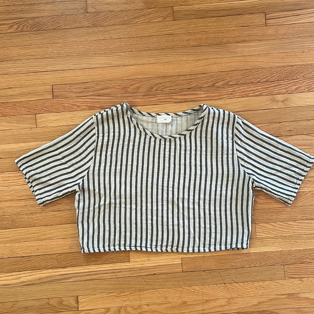 Curator SF Noa Crop Tee.  XS